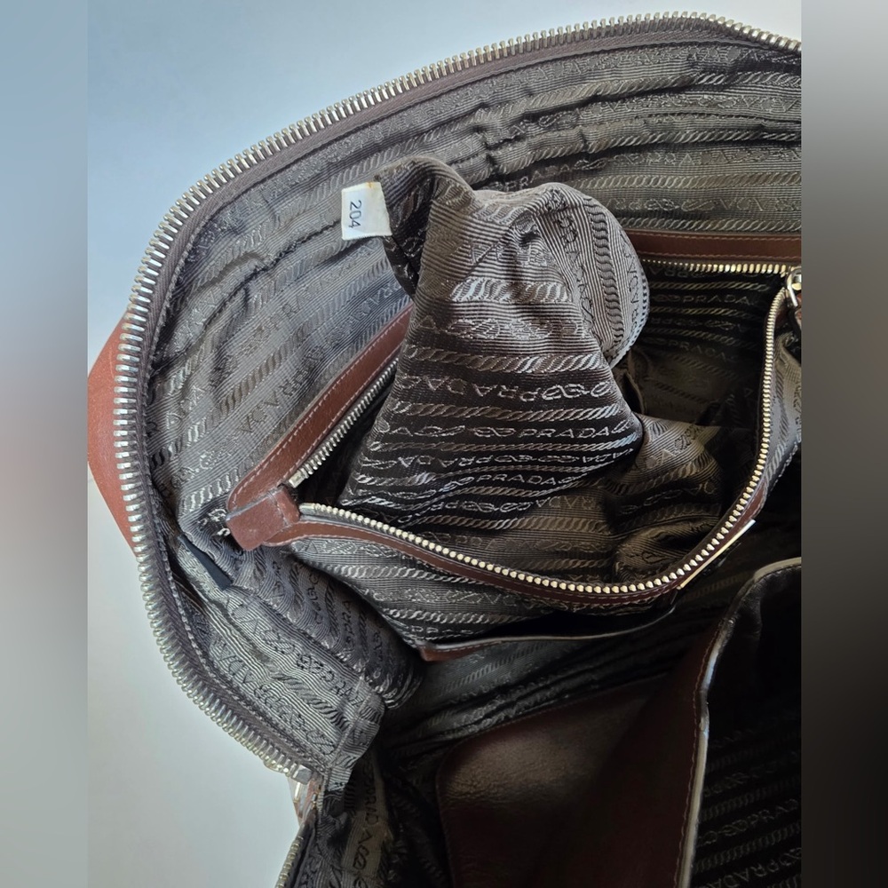 Prada Leather Briefcase - Picture 10 of 11
